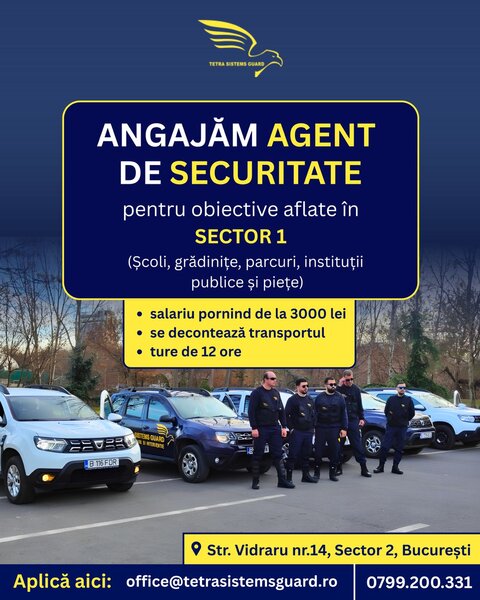 Agenti de paza/ securitate